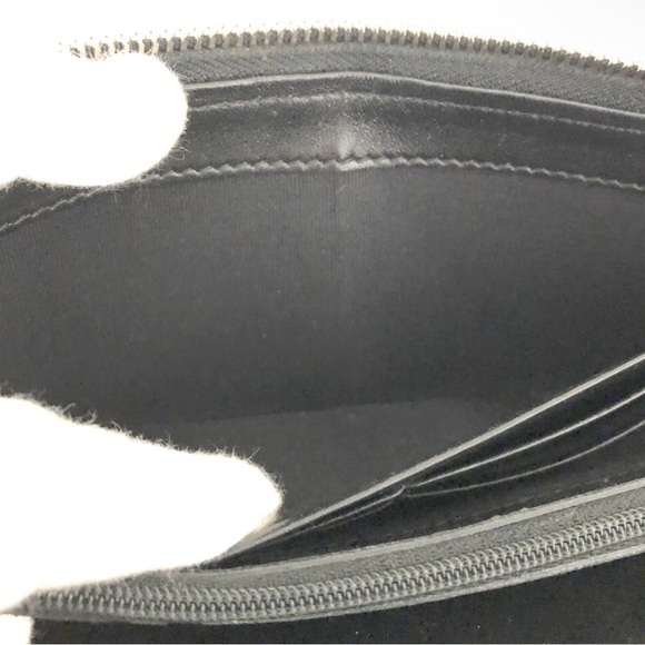 ✨ Jimmy Choo Star Studded Zippy Long Wallet — Black Leather with Attitude ✨ - Picture 8 of 9